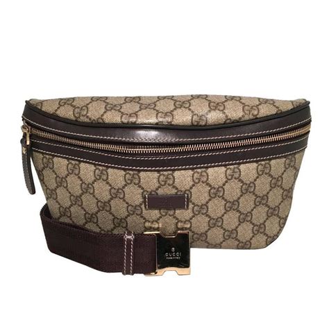 gucci monogram fanny pack belt bag|fanny pack gucci price.